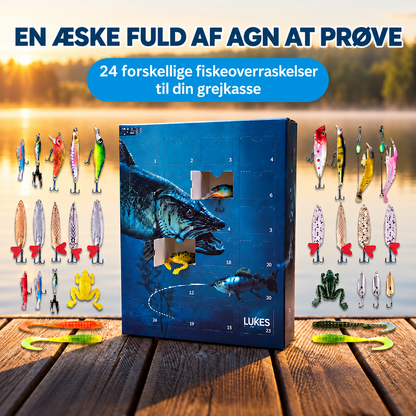 Fiskekalenderen – 24 unikke fiskegrej