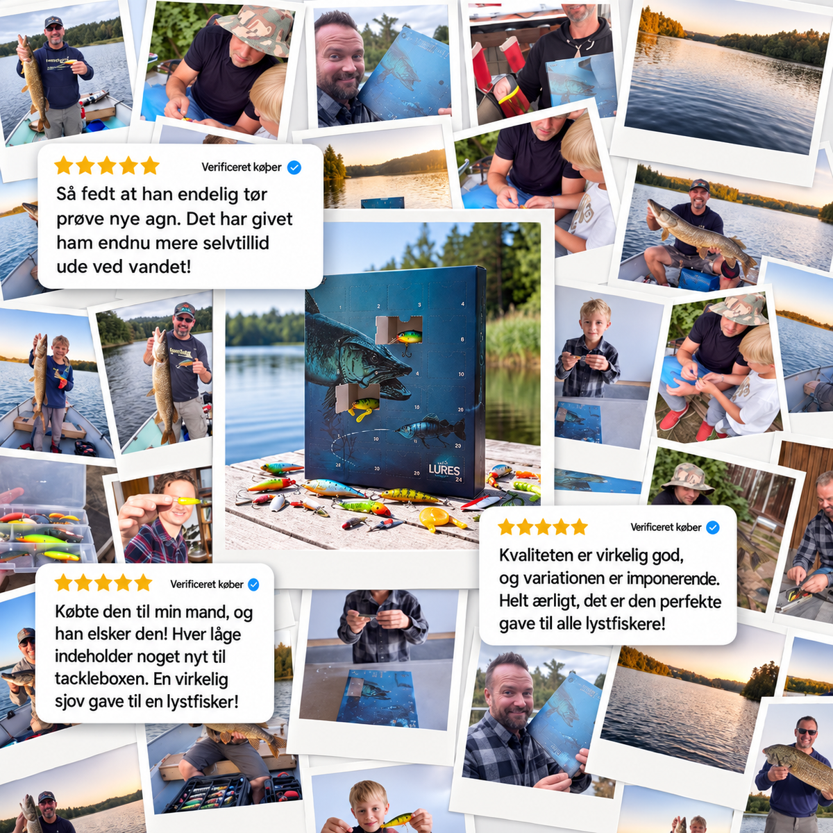 Fiskekalenderen – 24 unikke fiskegrej