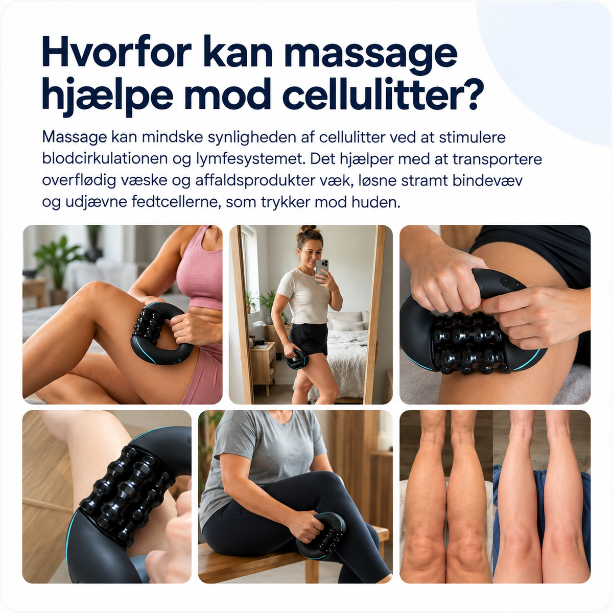FormaRoll™ – Elektrisk Massage- og Celluliterulle