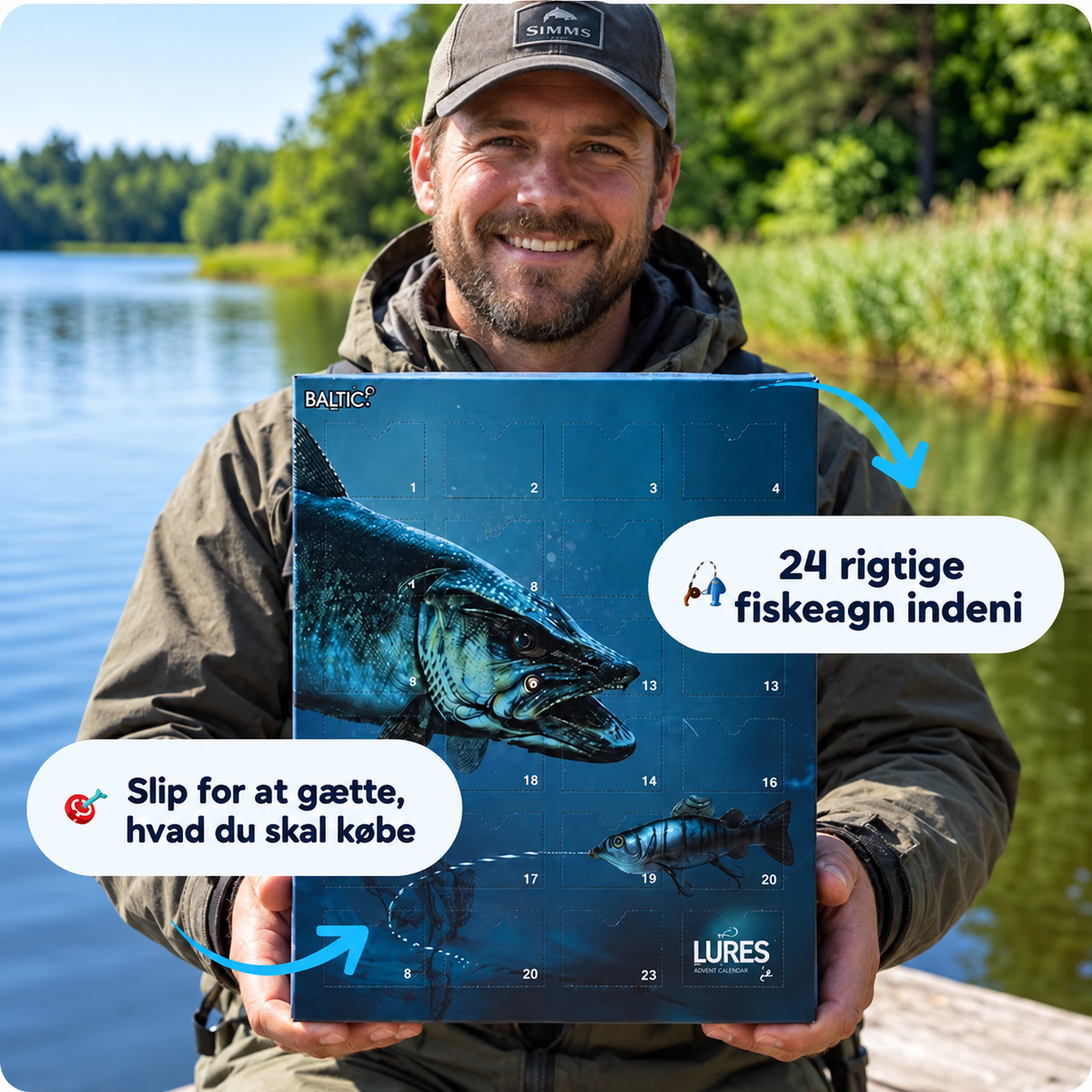 Fiskekalenderen – 24 unikke fiskegrej